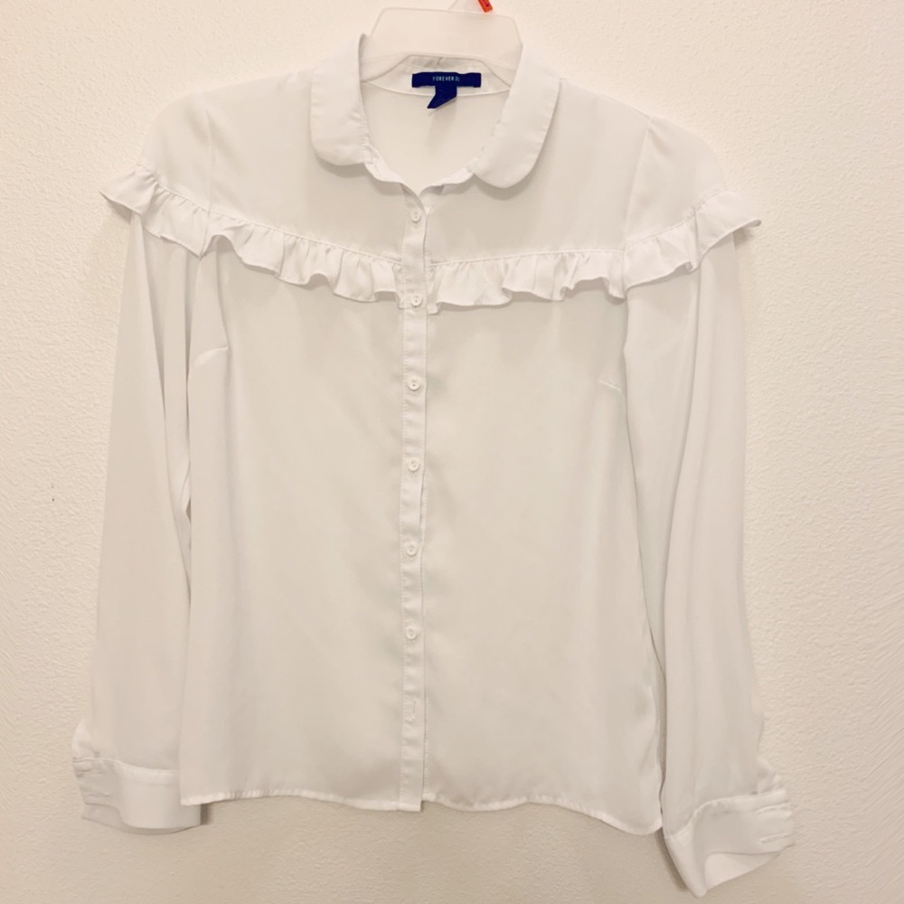 Forever 21 | White Blouse